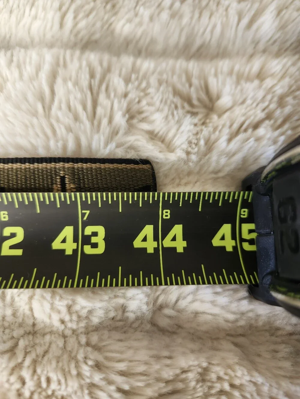 Scouts Webbing Belt with Black Buckle - Tan/Black/Olive